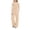 Beige, variant on Arshiner Girls 2 Piece Set Fall Outfits Lounge Sets Ruched Long Sleeve Top Wide Leg Pants Sweatsuit Clothing Set
