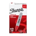 thumbnail image 5 of Sharpie® Chisel-Tip Permanent Markers, Red, Pack Of 12, 5 of 7