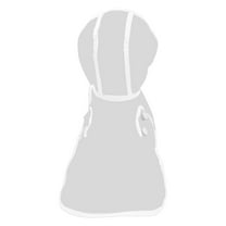 Tainini Pet Dog Raincoat Clear Pet Waterproof Clothes Hooded Rain Jacket Rainwear for Cat,Dog-M