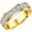 1 Ct Moissanite Yellow Gold Plated, variant on Mens Moissanite Wedding Band 925 Sterling Silver 1Ct 9 Round Cut Engagement Ring White Gold Plated Size 9