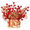 thumbnail image 2 of New Year Decoration Desk Flower Red Berry For Wedding Spring Festival Home Decor, 2 of 11
