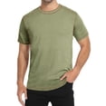 thumbnail image 2 of GENTS BLISS Crew Neck Men T shirts Short Sleeve Shirts for Men Contrast Lines Casual Men Shirts, 2 of 7