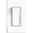 thumbnail image 2 of Coby CBDE03W 300W Dimmable LED/CFL and 600W Incandescent/Halogen Light Lamp Bulbs Slide Dimmer Switch, White, 2 of 6