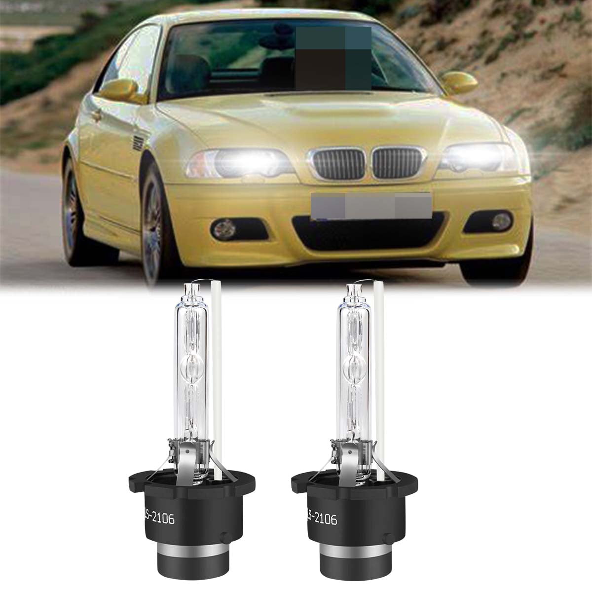 HID Headlight Bulb For BMW M3 2002-2006 High Low Beam Stock Fit Qty 2 ...