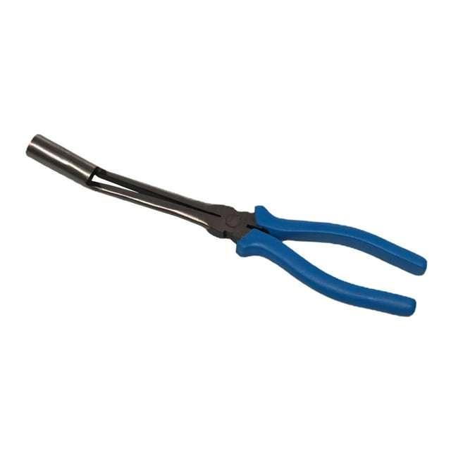 Alicates redondos para bujías, herramienta de extracción, antideslizante, agarre cómodo, práctico para la extracción del cable de las bujías del coche