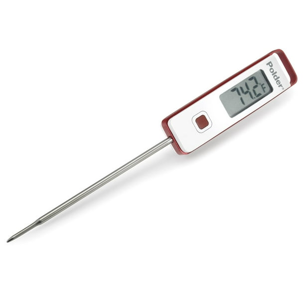 Polder Digital Stable Read Instant Read Cooking Thermometer