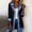 *Black, variant on ClodeEU Women's Notch Lapel Corduroy Jacket,Long Sleeve Button Front Coat Black,Womens Plus M
