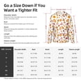 thumbnail image 4 of KLL Fall Gnomes Harvest Print Men's Women’s UPF 50+ Sun Protection Outdoor Hoodie Jacket Long Sleeve Fishing Hiking Performance Shirt-X-Large, 4 of 6