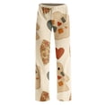 thumbnail image 4 of Trgacdwlo Funny Pumpkin Graphic Womens Pj Pants Fall Womens Halloween Pajama Pants Funny Ghost Graphic Elastic Waist Sleep Pants Women, 4 of 7