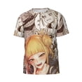thumbnail image 5 of My Hero Academia Anime Himiko Toga T-Shirt for Men Novelty 3D Pritneted Casual Short Sleeve Tees Shirt Summer Street T Shirt Top, 5 of 7
