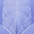 thumbnail image 1 of Ahgly Company Machine Washable Indoor Square Transitional Light Slate Blue Area Rugs, 5' Square, 1 of 7