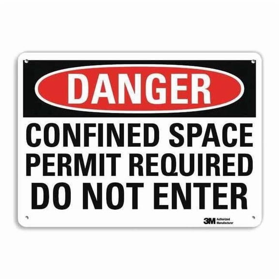 Lyle Danger Sign,14" W,10" H,0.040" Thickness, U3-1229-NA_14x10 U3-1229-NA_14x10