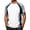 Gray, variant on Men's Outdoor Crew Neck Jersey T-Shirt Color Block Design Wrinkle Resistant Tees Cool Feeling Breathable Moisture Wicking Casual Tops Purple M