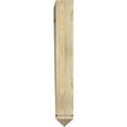thumbnail image 4 of Ekena Millwork 6"W x 40"D x 44"H Traditional Arts & Crafts Rough Sawn Bracket, Douglas Fir, 4 of 4