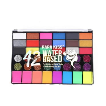 42 Watercolor base colors This professional face and body painting