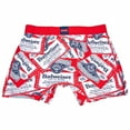 thumbnail image 2 of Budweiser Beer Repeating Labels SAXX Men's Boxer Briefs-Large (36-38), 2 of 5