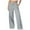 Beige, variant on Coorders Women's Soft Fleece Wide Leg Pants, Womens Drawstring Fleece Joggers Sweatpants with Pockets ,Plus Size Red,Size S