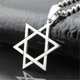 thumbnail image 2 of Regalos Pendientes de La Joyería de Del Collar Del Hexagram de Hexagram Del Acero Inoxidable Yinane Punk Collar, 2 of 8