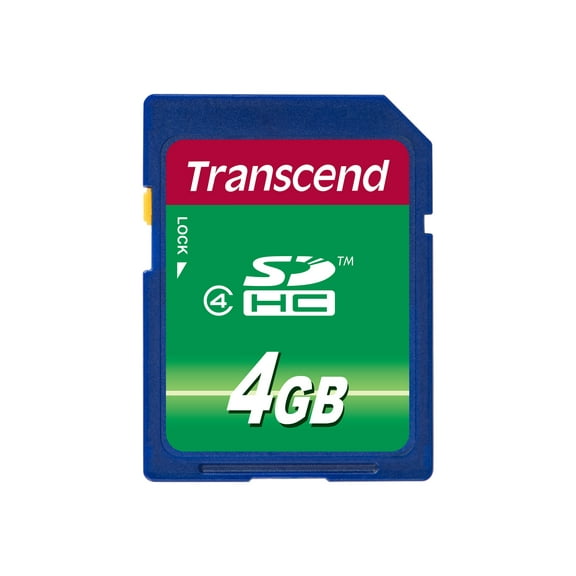 Transcend TS4GSDHC4 4 GB Class 4 SDHC