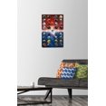 thumbnail image 2 of NFL League - Helmets 21 Wall Poster with Pushpins, 14.725" x 22.375", 2 of 3