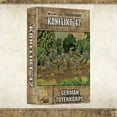 thumbnail image 4 of Wargames Delivered - Konflikt '47 Bolt Action German Totenkorps 28mm Miniatures, Contain 12 Metal Infantry, Digital Bundle - Action Figure Model Kit by Warlord Games, 4 of 6