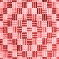 thumbnail image 1 of Ahgly Company Indoor Square Checkered Red Modern Area Rugs, 8' Square, 1 of 4