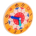 thumbnail image 1 of Toy de relaj de Aprendizaje Cognitivo, RelOJ Educativo de Madera Desarrollo Intelectual Para El Juego para Niños, 1 of 7