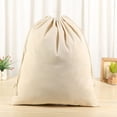 thumbnail image 4 of 2 Pack Extra Large Cotton Canvas Heavy Duty Laundry Bags Versatile Multi Use, 4 of 6