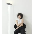 thumbnail image 5 of Brightech Sky 63 in. Gunmetal Black Torchiere LED Floor Lamp, 5 of 6
