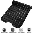 thumbnail image 3 of Sanmadrola 2 Pack Bath Mat Extra Large 40 x 16 Inch Non Slip Bathtub Shower Mat Extra Long Bathroom Mats for Tub Nonslip Anti Slip Bathmats Black, 3 of 7