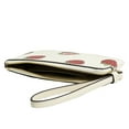thumbnail image 2 of Coach Women's Small Corner Zip Wristlet with Strawberry Print (Chalk Multi), 2 of 9