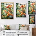 thumbnail image 4 of Designart "Pine Tree Autumn Euphony I" Floral & Botanical Floater Framed Wall Art Living Room, 4 of 7
