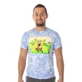 thumbnail image 4 of SpongeBob SquarePants Men's Jump For Joy Bleach Wash Dye T-Shirt, 4 of 5