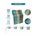thumbnail image 6 of Nautical Marine Turquoise Anchor Table Runner 13x60in Non-Slip Cotton Linen Table Runners, Vintage Farmhouse Plank Dresser Scarves TableRunner for Dinner Kitchen Dining Wedding Party, 6 of 9