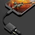 thumbnail image 6 of USB-C Headphone Adapter Earphone for Motorola Razr Ultra (2025) - 3.5mm Jack Charger Port Splitter Mic Support Hands-free Type-C, 6 of 7