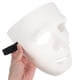 thumbnail image 2 of 5 máscaras blancas de bailarina de baile callejero, accesorios de plástico para cosplay, disfraz de adulto, máscara facial completa para Halloween, carnaval, fiesta de máscaras., 2 of 8