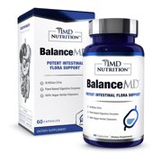 1MD Nutrition BalanceMD Vaginal Probiotics for Adults | Oregano & Caprylic Acid, Lactobacillus & Digestive Enzymes | 60 Capsules