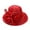 Red, variant on FhsagQ Hats Mens Hats Fedora Straw Fashion Lady Casual Cap Wide Sun Straw Beach Hat for Women Mens Hats Fedora Leather Mens Hats And Gloves Bulk Khaki One Size