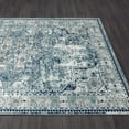 thumbnail image 3 of Luxe Weavers Geometric Southwestern Blue 8x10 Area Rug, Machine-Woven Carpet, 3 of 8