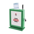 thumbnail image 3 of AdirOffice Wooden Customizable Suggestion Box, Green, 3 of 4