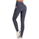 thumbnail image 1 of Pantalones de yoga de cintura alta con bolsillos, control de barriga, pantalones de entrenamiento para mujer Leggings de yoga elásticos en 4 direcciones con bolsillos Xemadio LRWJ017-3, 1 of 4