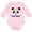 AD-Pink, variant on Inktastic First Birthday Panda 1 Year Old Girl Girls Long Sleeve Baby Bodysuit
