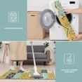thumbnail image 6 of Orange Boho Bohemia Floral Geometric Pattern Kitchen Rugs Sets Of 3,Kitchen Runner Rugs Non Skid Washable,Decorative Kitchen Floor Mats for Kitchen,Sink,Laundry,17"x30"+ 17"x47" + 17"x59", 6 of 6