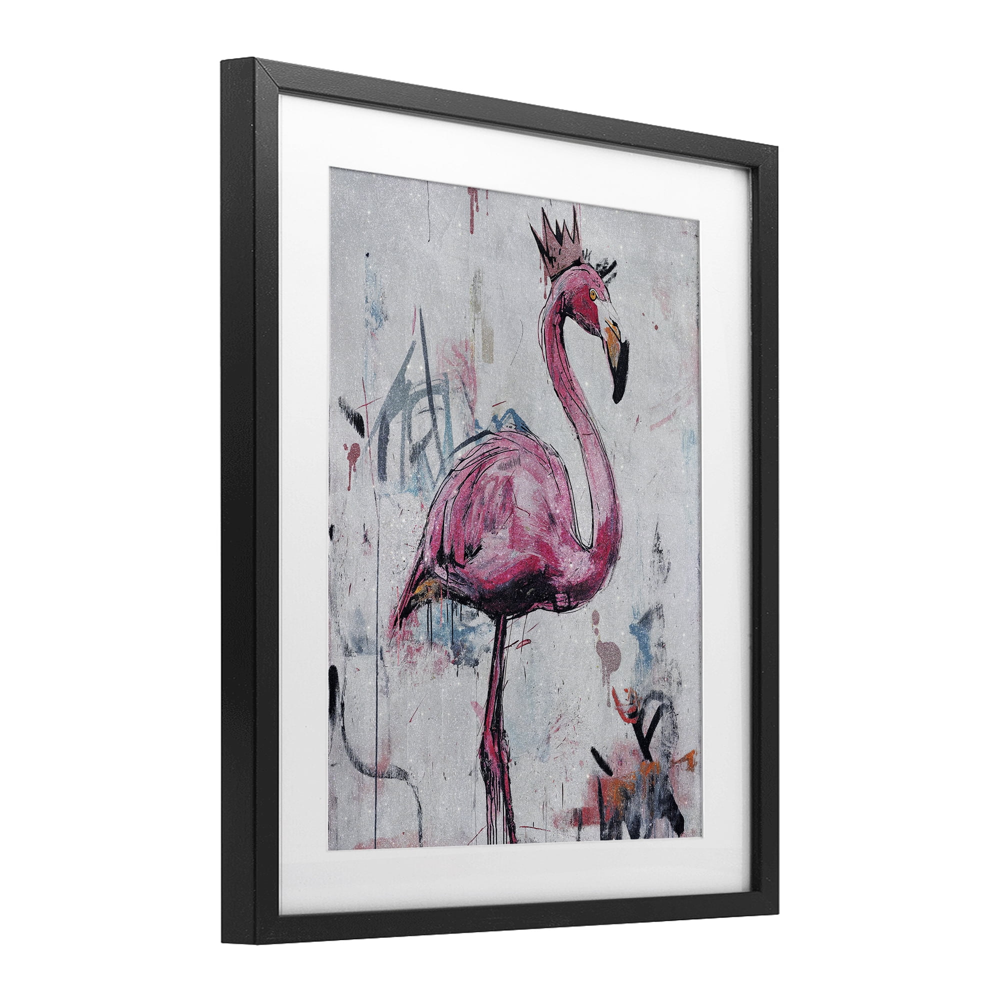 Stupell Industries Urban Feather Glow Black Framed Print Under Glass, design by Svetlana Aleynikova