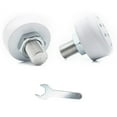 thumbnail image 1 of 2 Pcs Roller Skate Toe Stoppers Brake 15.2mm 82A Rubber for Roller Skate, 1 of 6
