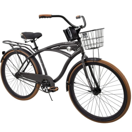 Huffy 26” Nel Lusso Men's Single-Speed Comfort Cruiser Bike, (Best Cyclocross Bike Brands)