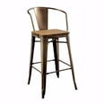 thumbnail image 2 of Cooper II Industrial Counter Height Chair, Natural Elm Finish, Set Of 2- Saltoro Sherpi, 2 of 2