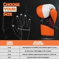 thumbnail image 5 of High Line Orange Essential Series Boxing Gloves for Kids | Youth Boxing Gloves for Punching, Boxing, MMA, Kickboxing, Muay Thai, Sparring| Kids Punching Gloves 4 oz, 6 oz & 8 oz, 5 of 8