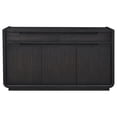 thumbnail image 3 of Coaster Leandro 2-Drawer Wood Dining Sideboard Server in Burnished Black, 3 of 11