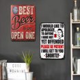 thumbnail image 4 of Placa Metal Vintage para Pintura Hierro Rectangular Bar 20x30cm 2 Uds., 4 of 9
